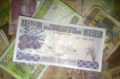 Article : Les billets de 100 francs guinéens